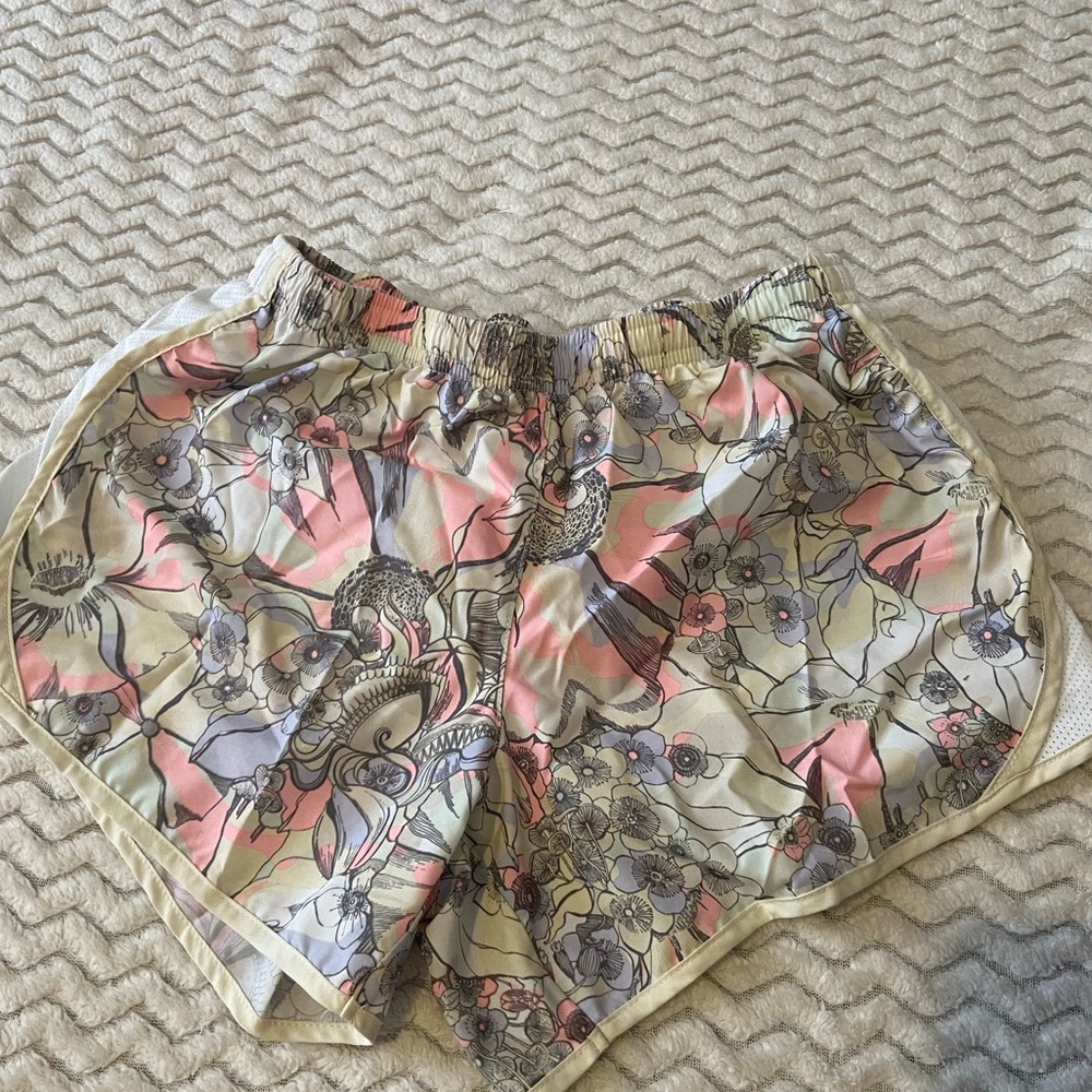 Nike floral shorts